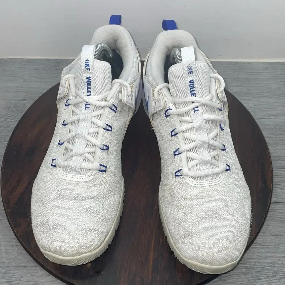Nike Air Zoom Hyperace 2 Womens Size 11 White Running Volleyball Shoes Sneakers